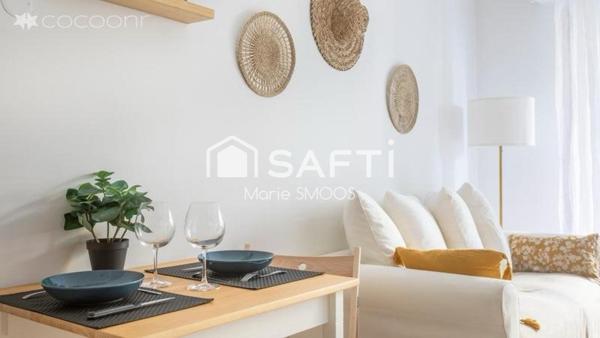 Un magnifique T2 entièrement meublé, situé dans le carré d'or du 8ème arrondissement