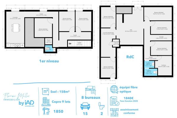 Boutique/Local commercial à vendre 158 m² Montbéliard