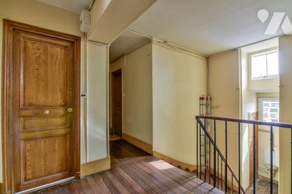 2 pièces au dernier étage