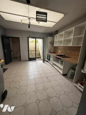 Maison mitoyenne avec jardinet – 3 chambres - centre-ville de Marly