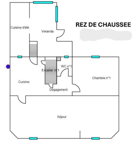 Sartrouville (78500) Maison de ville INDIVIDUELLE de 105m² utiles (84,55m² habitables) - JARDIN AU CALME - Quartier de la gare de S