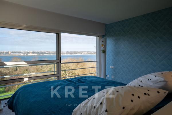 Maison d'architecte vue mer