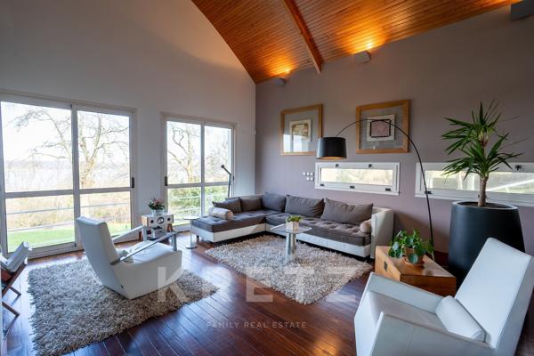 Maison d'architecte vue mer