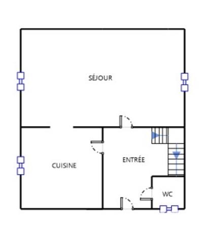 Maison à vendre 3 pièces 55 m² Saint-Maximin