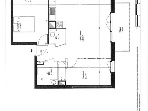 Location Appartement 3 pièces 57.3 m² - RUE DE LONDRES Lens 62300