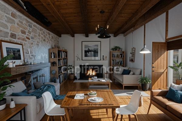 Maison de Maître du XVIIIe siècle avec dépendances et terrain – Puycapel (15)