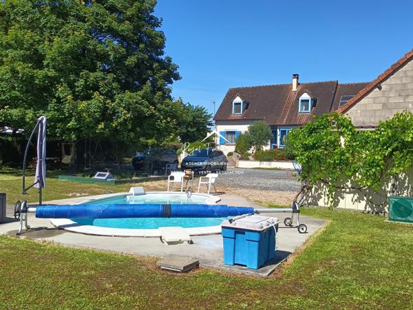 Dans un cadre idyllique, vue sur la campagne