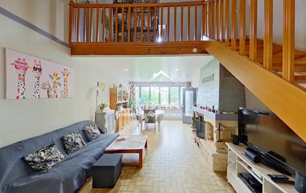 Dans un cadre idyllique, vue sur la campagne