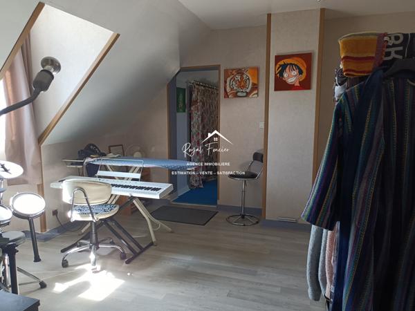 Dans un cadre idyllique, vue sur la campagne