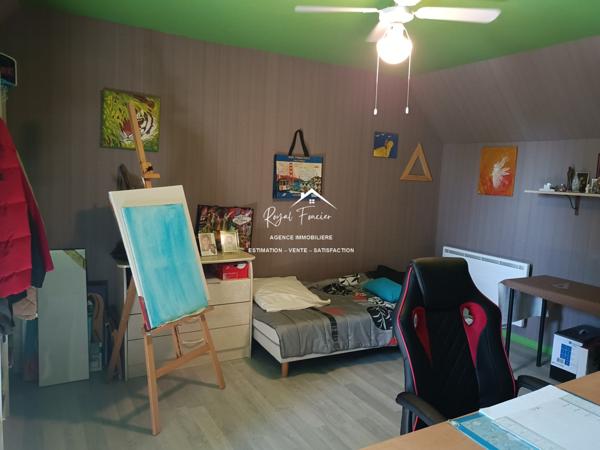 Dans un cadre idyllique, vue sur la campagne