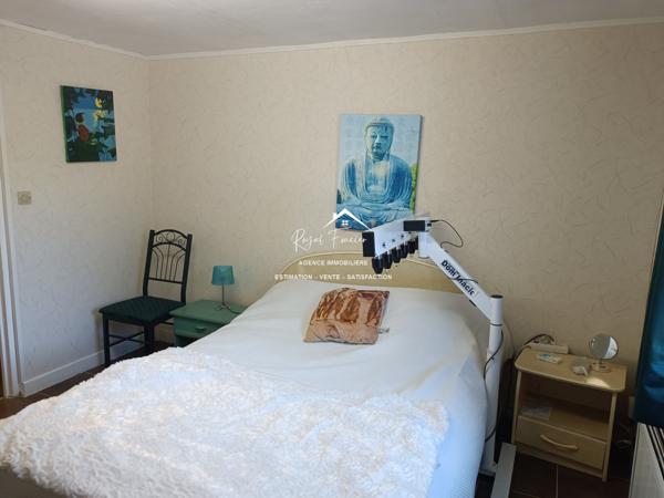 Dans un cadre idyllique, vue sur la campagne