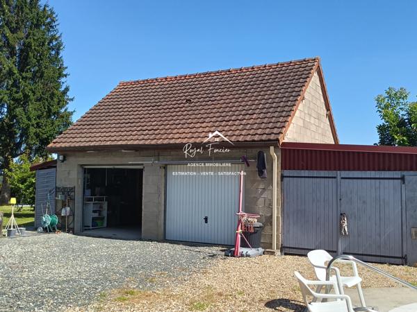 Dans un cadre idyllique, vue sur la campagne