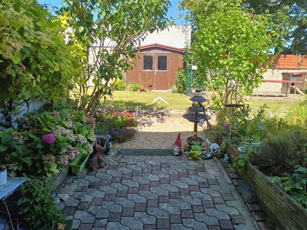 Dans un cadre idyllique, vue sur la campagne