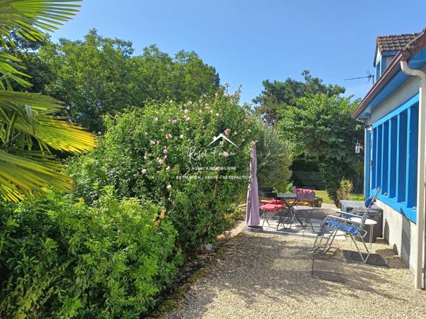 Dans un cadre idyllique, vue sur la campagne