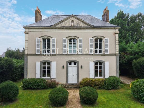 Ravissante maison de maître XIXe en Mayenne