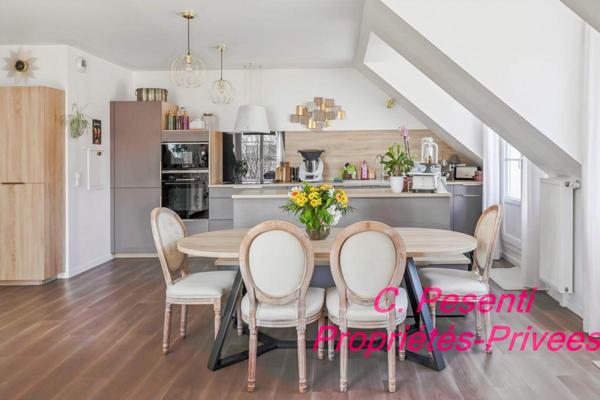 Appartement Montevrain 4 pièce(s)/3 chambres/98 m2/terrasse/3 places de parking