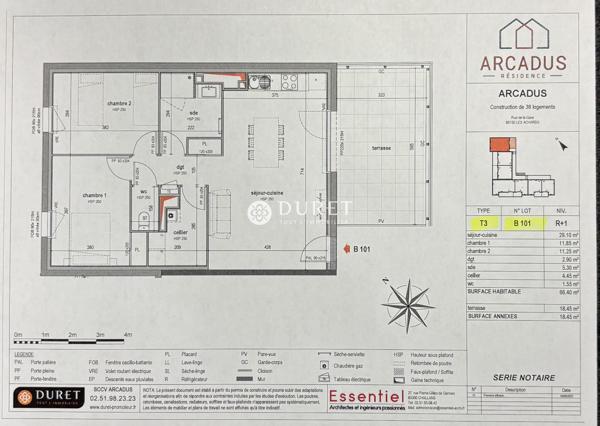Appartement T3 Neuf
