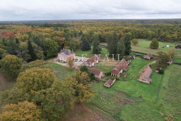 Belle propriété de 50 hectares en Sologne des étangs à 2h10 de Paris