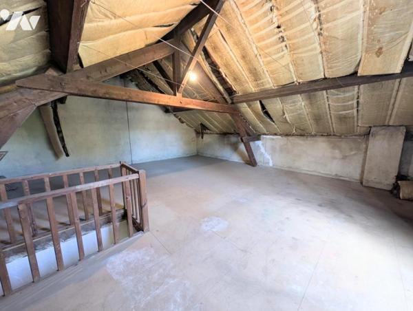 Maison de Ville T3 55m² avec Jardin, Garage & comble aménageable; 