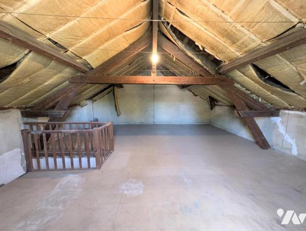 Maison de Ville T3 55m² avec Jardin, Garage & comble aménageable; 