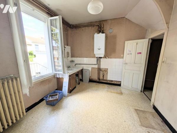 Maison de Ville T3 55m² avec Jardin, Garage & comble aménageable; 