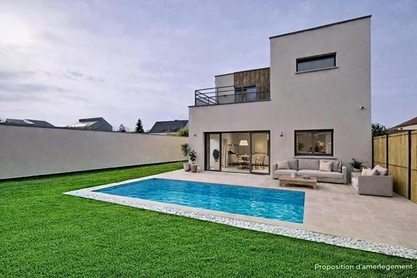 Maison contemporaine 184 m² avec piscine