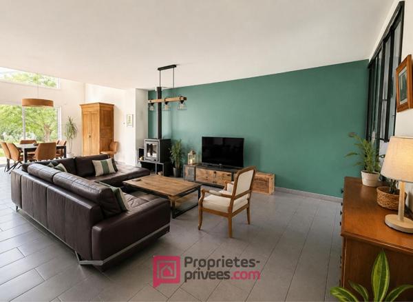 MAISON CONTEMPORAINE DE PLAIN-PIED - 5 CHAMBRES - BASSE-GOULAINE
