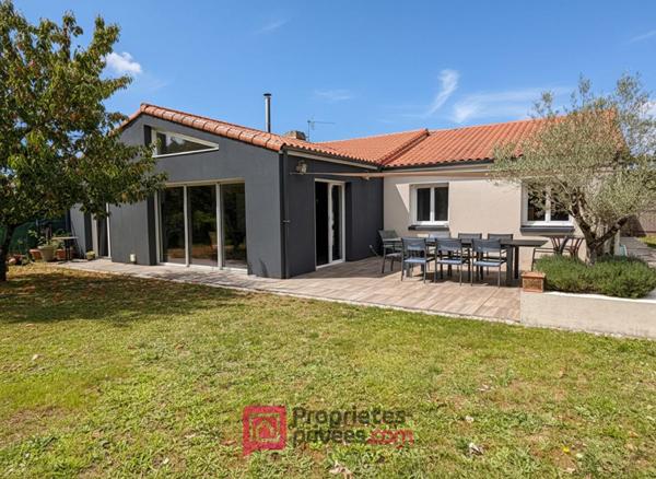 MAISON CONTEMPORAINE DE PLAIN-PIED - 5 CHAMBRES - BASSE-GOULAINE