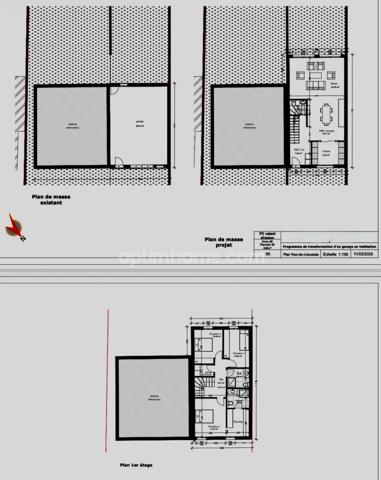 Maison à vendre(en cours de transformation) 4 pièces DRANCY (93) 3 Chambres PARKING et JARDIN