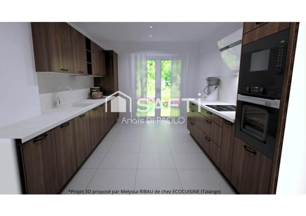 Maison à fort potentiel de 82m²