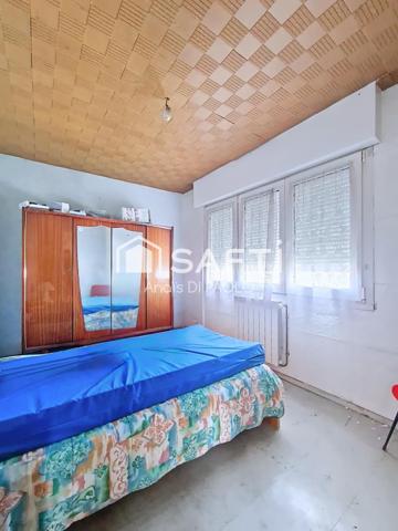 Maison à fort potentiel de 82m²