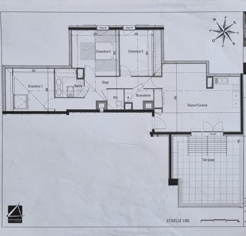 🏔️ COUP DE CŒUR :  APPARTEMENT T4 EN ATTQUE AVEC TERRASSE EN PLEIN CIEL - VILLE-LA-GRAND