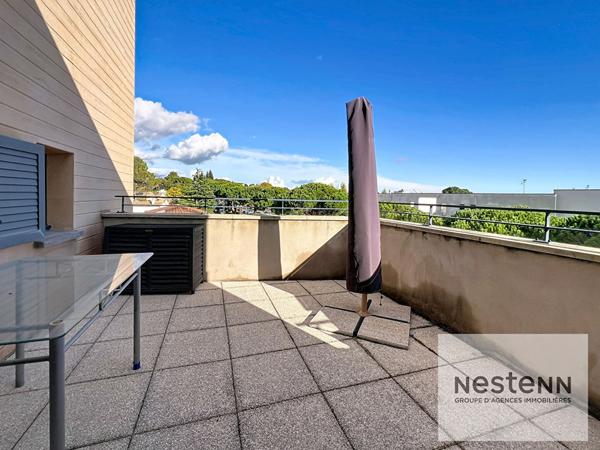 À vendre : Appartement duplex 4 pièces avec terrasse à Saint Georges d'Orques - 2 parkings