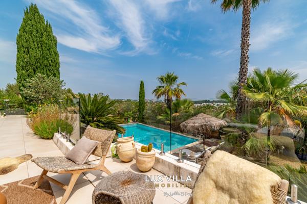 Montpellier (34000) ÉLÉGANTE MAISON DE PLAIN-PIED - VUE DÉGAGÉE