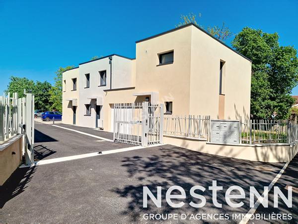 ST BONNET DE MURE LE HAUT - MAISON DE VILLE 4 pièces 86,23 m² neuve avec GARAGE ET JARDIN