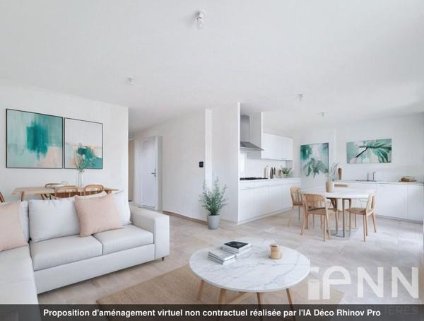 ST BONNET DE MURE LE HAUT - MAISON DE VILLE 4 pièces 86,23 m² neuve avec GARAGE ET JARDIN