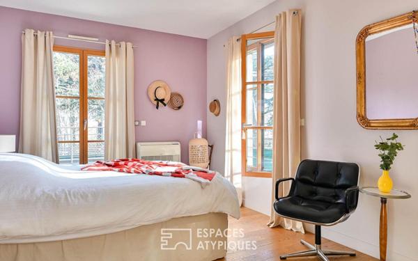 Maison d’architecte dans un cadre préservé