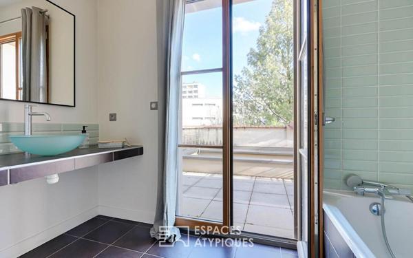 Maison d’architecte dans un cadre préservé