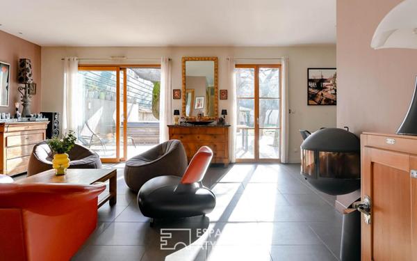 Maison d’architecte dans un cadre préservé