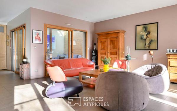 Maison d’architecte dans un cadre préservé