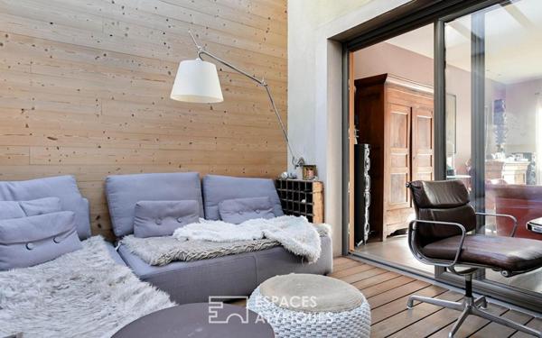 Maison d’architecte dans un cadre préservé