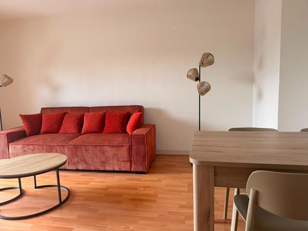 A louer Appartement T3 meublé ANGERS centre Gare avec parking