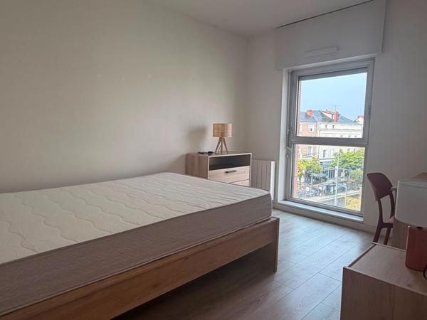 A louer Appartement T3 meublé ANGERS centre Gare avec parking
