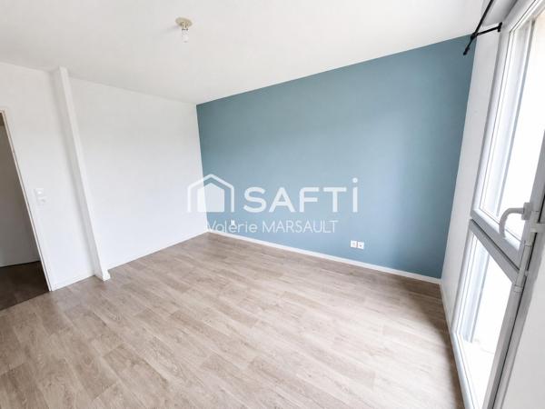 T2 avec balcon, parking privatif et vue sur jardin