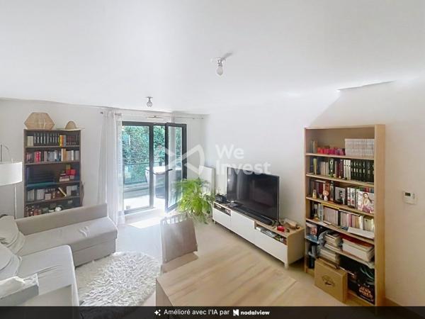 BRY-SUR-MARNE – Résidence BBC Batîment Basse Consommation Appartement T2 de 49,11 m² traversant avec grande terrasse couverte de 12,71 m², parking et cave