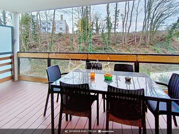 BRY-SUR-MARNE – Résidence BBC Batîment Basse Consommation Appartement T2 de 49,11 m² traversant avec grande terrasse couverte de 12,71 m², parking et cave