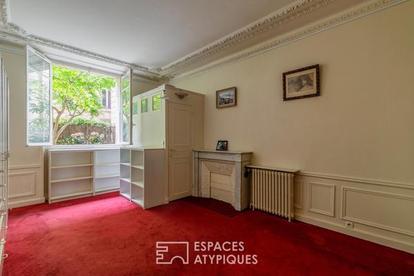 L’élégance d’un rez-de-jardin à deux pas du Parc Monceau