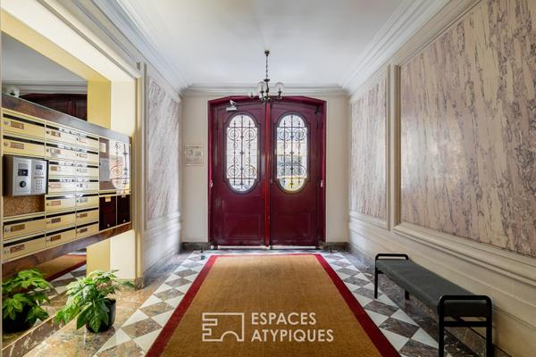 L’élégance d’un rez-de-jardin à deux pas du Parc Monceau