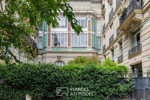 L’élégance d’un rez-de-jardin à deux pas du Parc Monceau