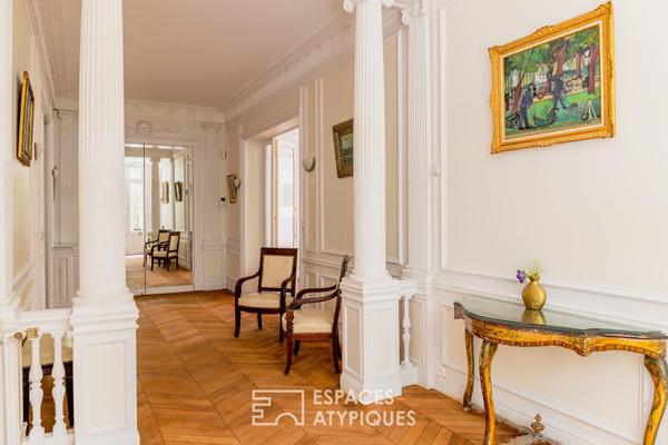L’élégance d’un rez-de-jardin à deux pas du Parc Monceau